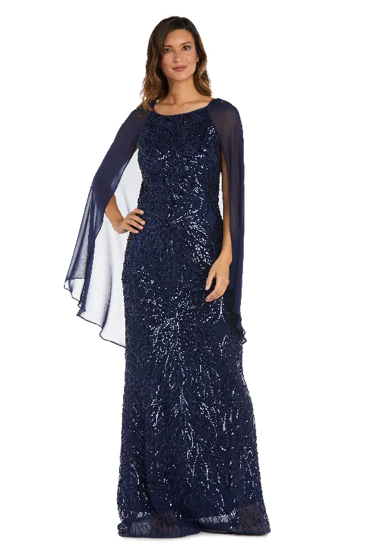 R&M Richards 9262P Long Formal Petite Dress