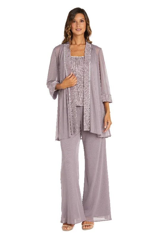 R&M Richards 9084P Long Petite Jacket Pant Suit