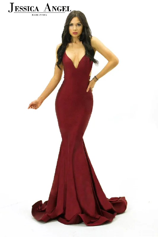 Jessica Angel Sleeveless Long Formal Gown 737