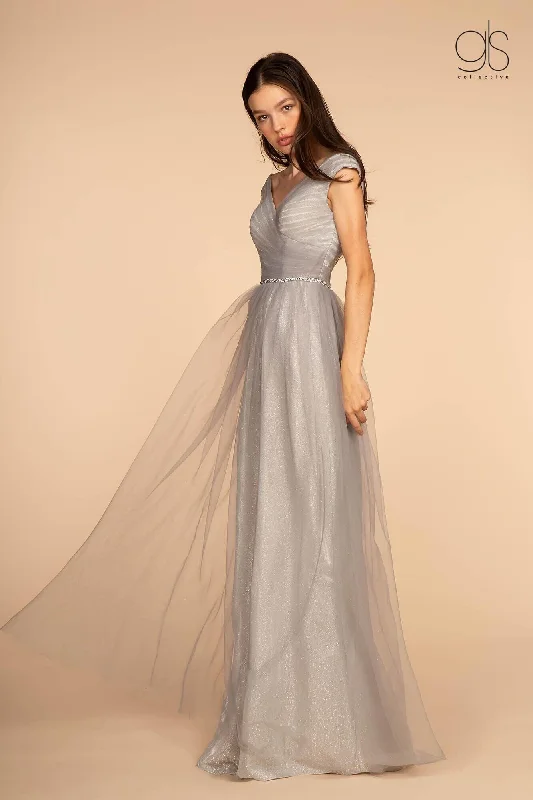 Long  Sleeveless Ball Gown Prom Formal Dress