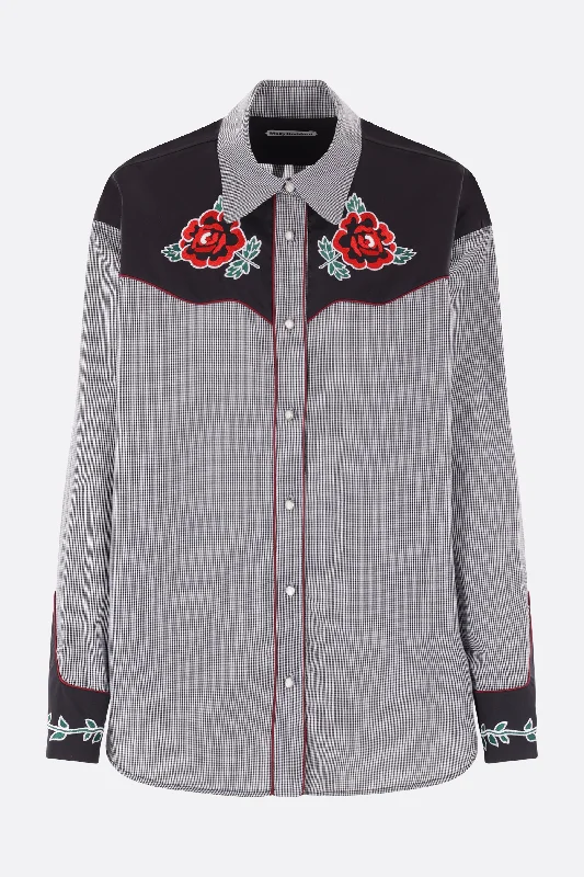 Meredith shirt in Gingham cotton