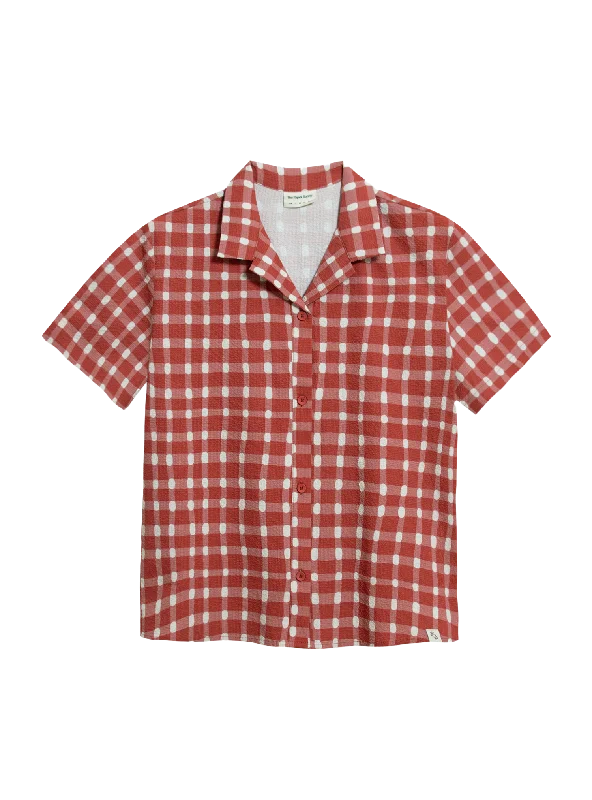 Resort Shirt (Seersucker Gingham)