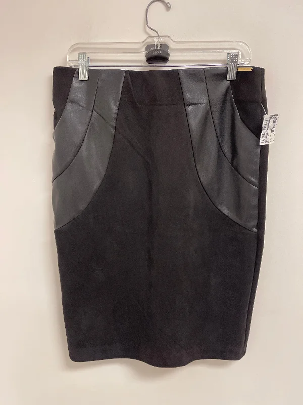 Skirt Midi By Marc New York In Black, Size: 8