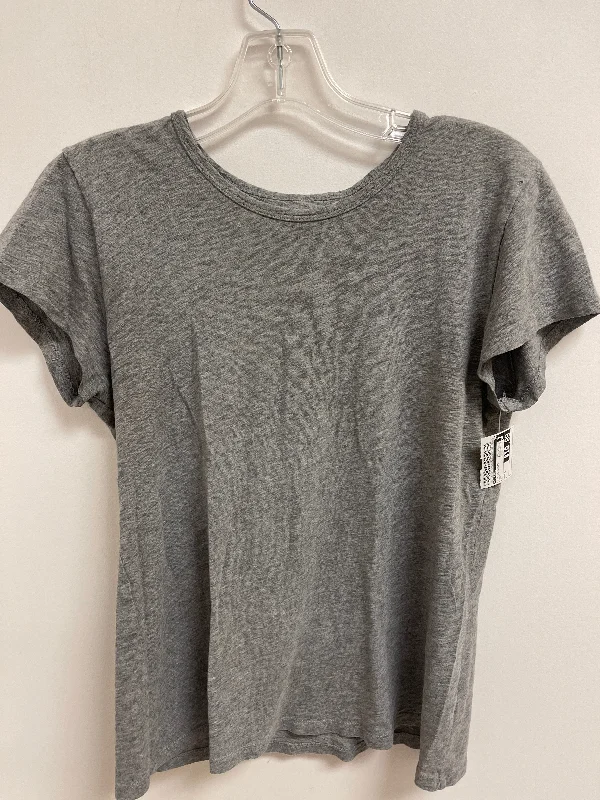 Top Short Sleeve Basic By J. Crew In Grey, Size: S