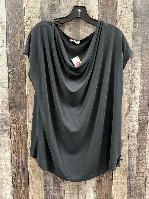 Top Short Sleeve By Maurices In Black, Size: Xxs