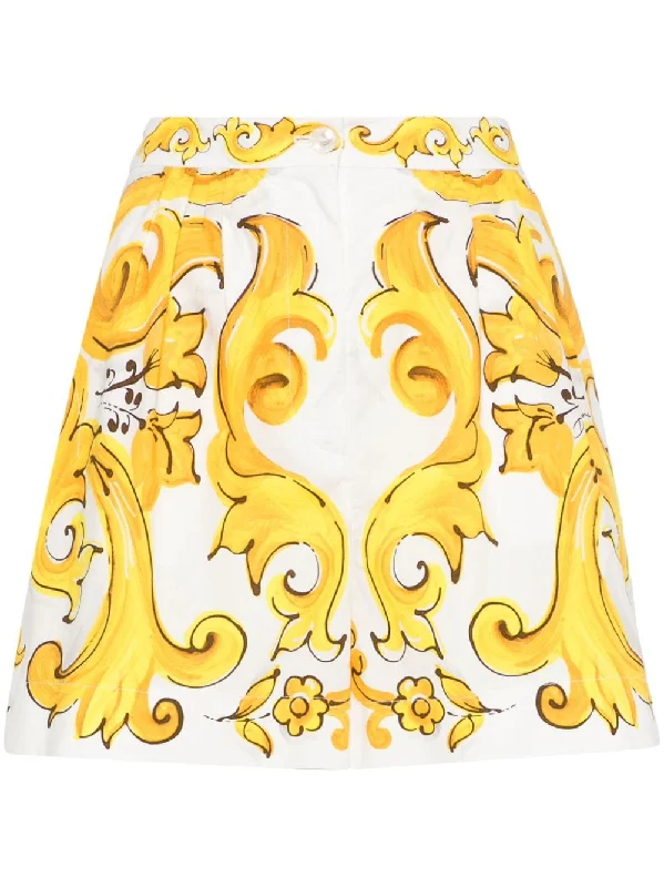 Dolce & Gabbana Women's Shorts yellow