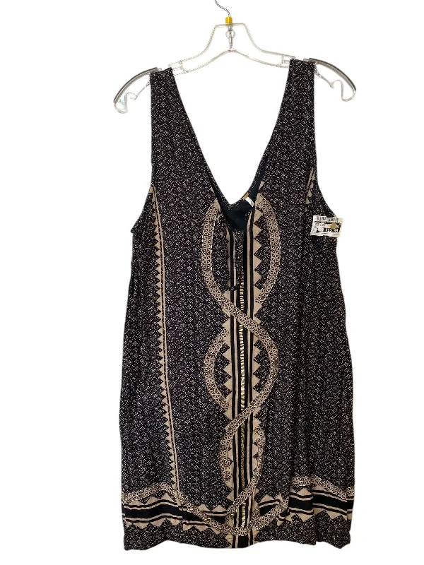 Dress Casual Short By Free People In Black & Brown, Size: M