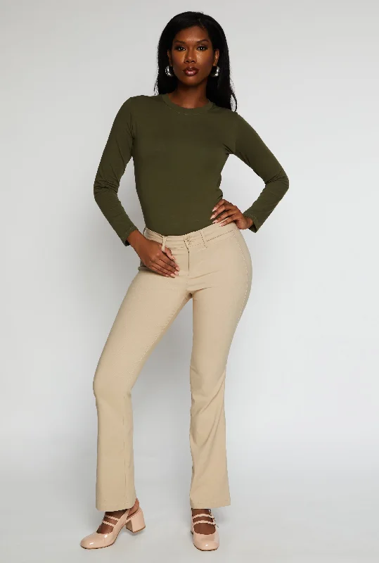 Stretch Boot Cut Dress Pants