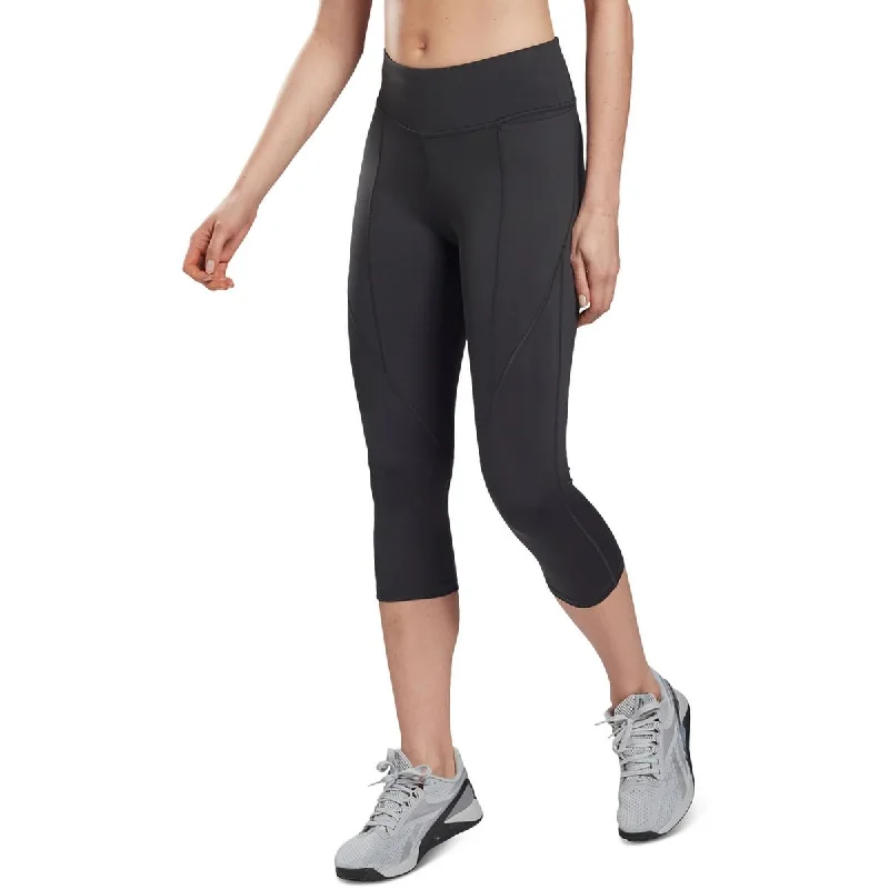 Plus Womens Capri Work Out Leggings