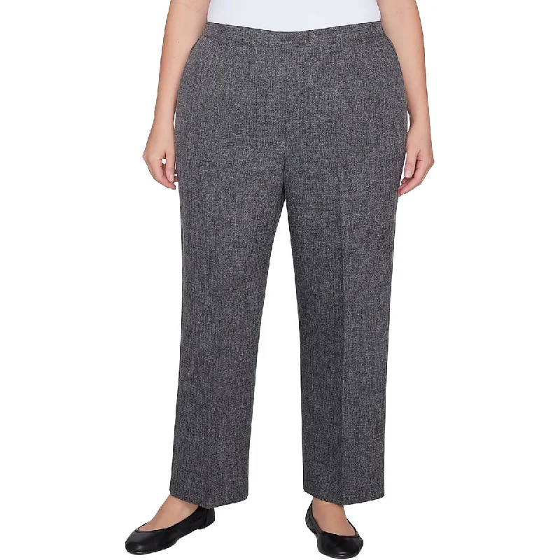 Plus Womens Elastic waist Pull On High-Waisted Pants