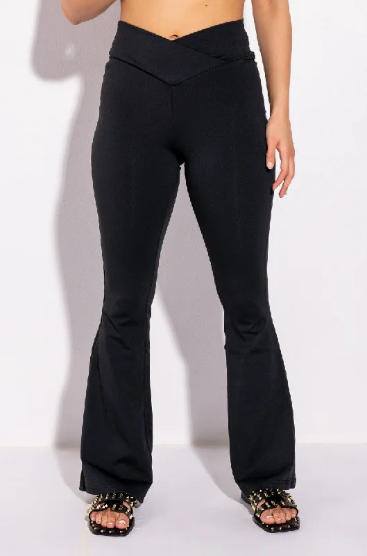 SNATCHED HIGH RISE FLARE PANT