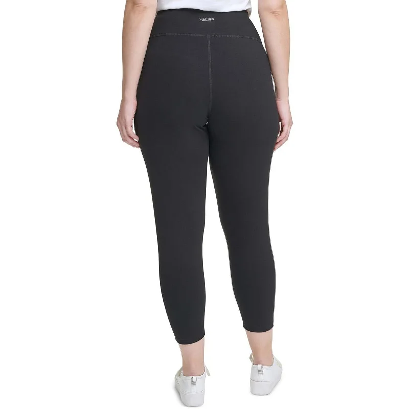 Womens Cotton Stretch High Waist Leggings