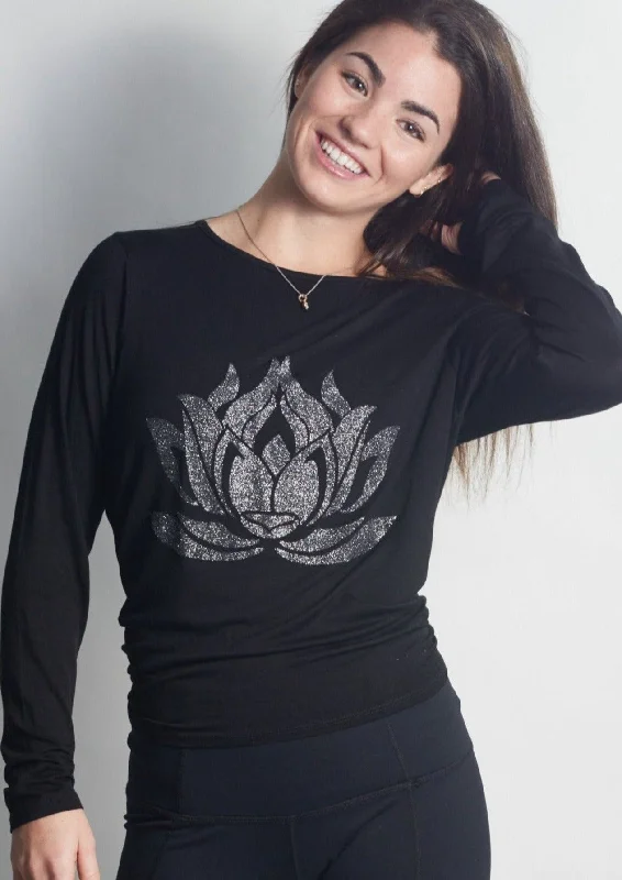 Sparkle LOTUS Black Camille Long Sleeve