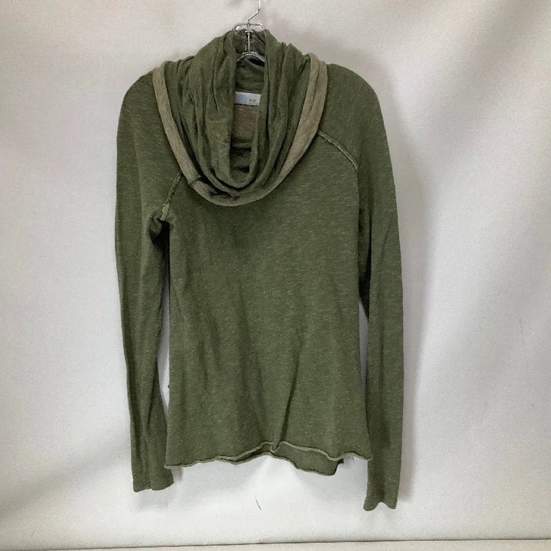 Top Long Sleeve By Free People In Green, Size: Osfm