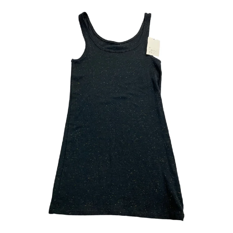 Top Sleeveless Basic By A New Day In Black & Gold, Size: S