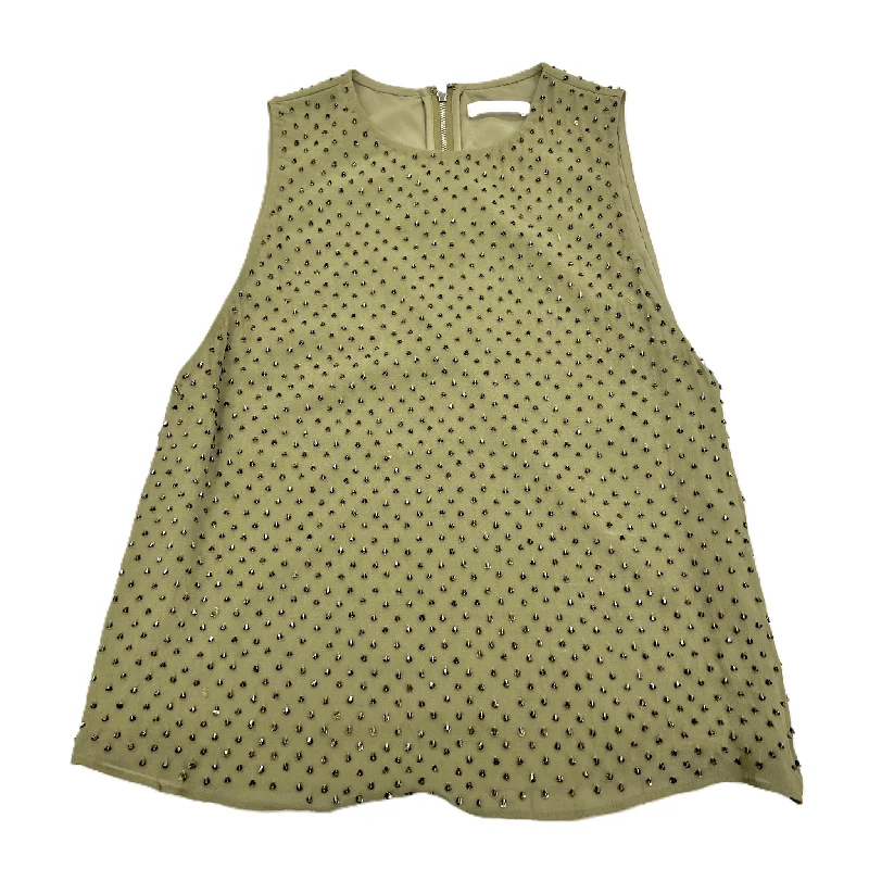 Top Sleeveless By Alice + Olivia In Green, Size: Xs